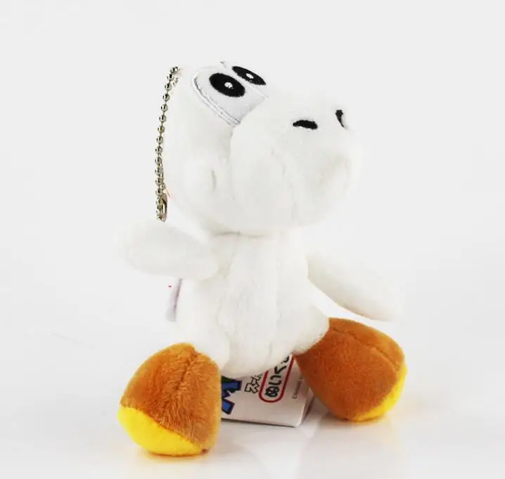 10cm Super Mario Bros Yoshi Stuffed Plush Toys With Keychain Pendant for Children hot 10cm Super Mario Bros Yoshi Stuffed Plush Toys With Keychain Pendant for Children hot