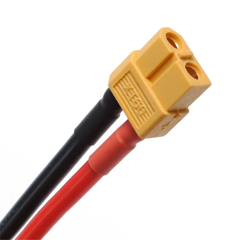 XT60 гнездовой разъем 12AWG 10 см с проводом силиконовый кабель для RC