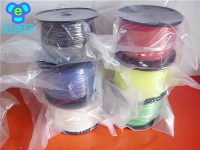 Makerbot/reprap/mendel/UP 3D printer PLA1.75mm 1kg(2.2lb) filaments multicolor yellow color pla 1 75mm 1kg spool 3d printer filaments for makerbot reprap up golden