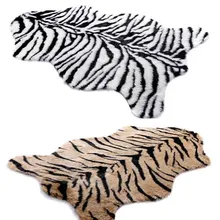 MUZZI Роскошный Прямоугольник из овчины, Пушистый Ковер, искусственный коврик, коврик для сиденья, мех, простой пушистый мягкий коврик, домашний декор