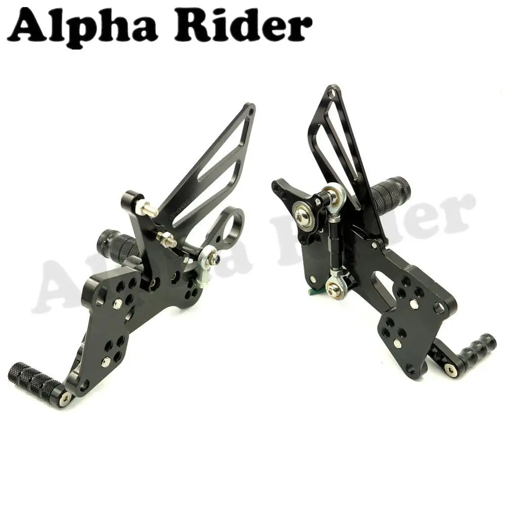 

Black Motorcycle CNC Adjustable Rearsets Footrest Foot Pegs Rear Sets Kit for BMW S1000RR S 1000RR 2009-2014 2013 2012 2011 2010