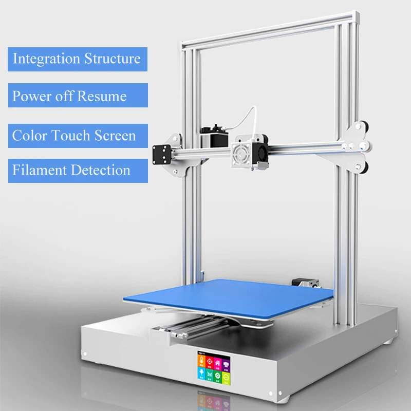 

Newsest AM-300 3D Printer Touch Screen Power off Resume Large Metal Frame Wifi connection impressora 3d kit completo 3D Printer