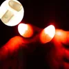 Gran oferta 2 uds súper luz LED brillante a los pulgares dedos truco aparece luz cerca de Luz Juguetes ► Foto 3/6