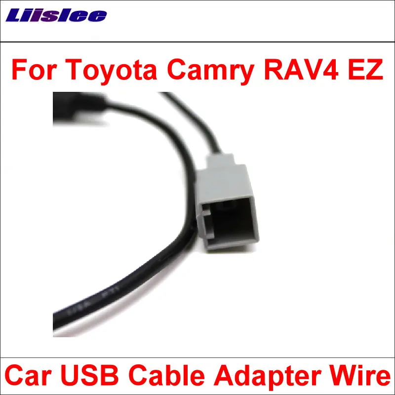 Liislee оригинальные вилки к USB адаптеру Conector для Toyota Camry RAV4 EZ Автомобильное CD радио