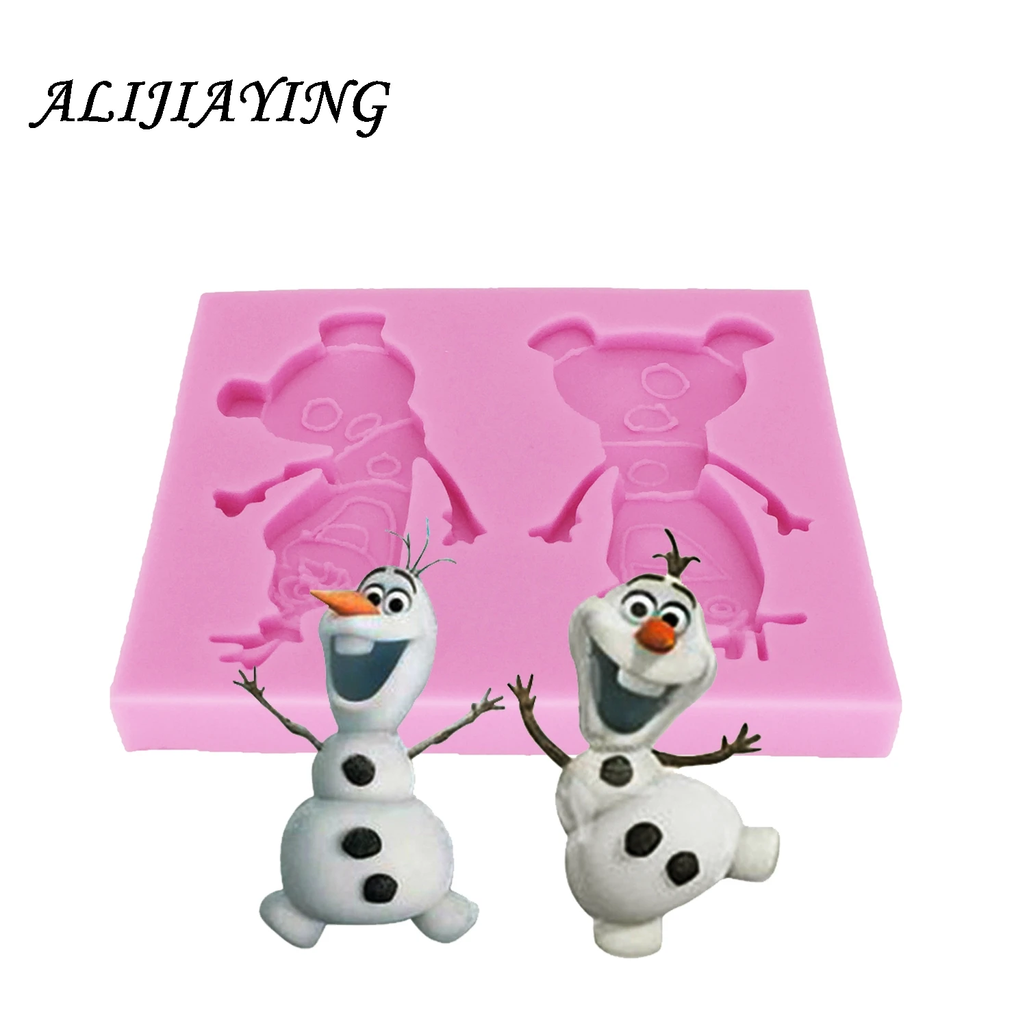 Moule Silicone Olaf La Reine des Neiges Pâtisserie Gâteau