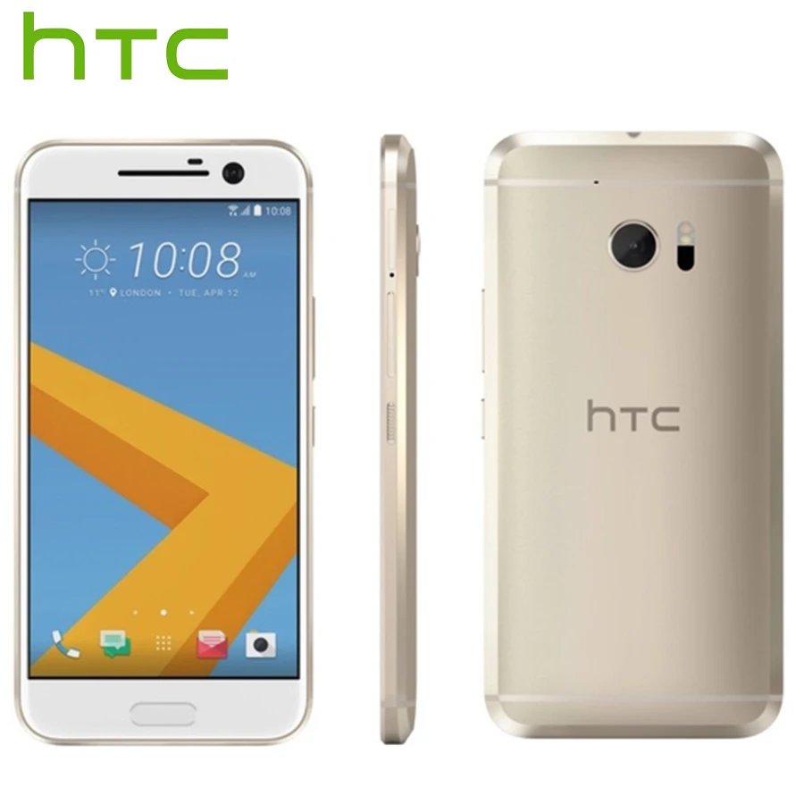 T-Mobile версия htc 10 M10 LTE 5," мобильный телефон 4 ГБ ОЗУ 32 Гб ПЗУ четырехъядерный Snapdragon820 камера 12 МП NFC сканер отпечатков пальцев