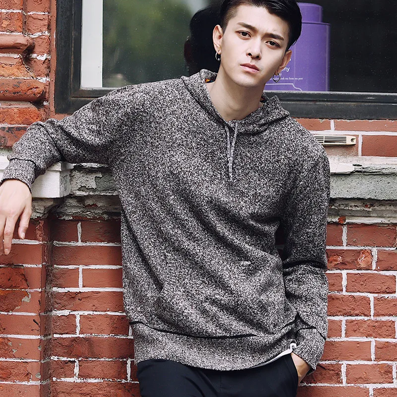 font b Men b font Autumn Winter New Pullover Hooded font b Sweater b font