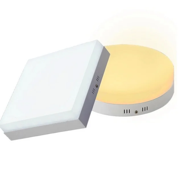 

Super bright 24W LED Panel Light Down Light with driver 85-265V Warm White/Cold White Surface Mounted LED Ceiling Light