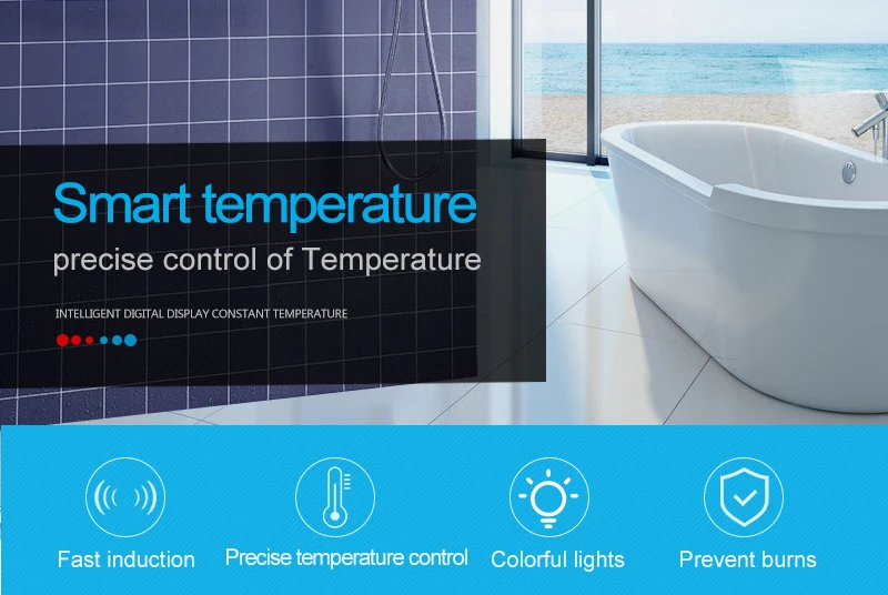 5 Function Shower System Thermostatic Faucets Embedded Ceiling Remote LED Shower Head 420710mm Mist Waterfall Shower (2)