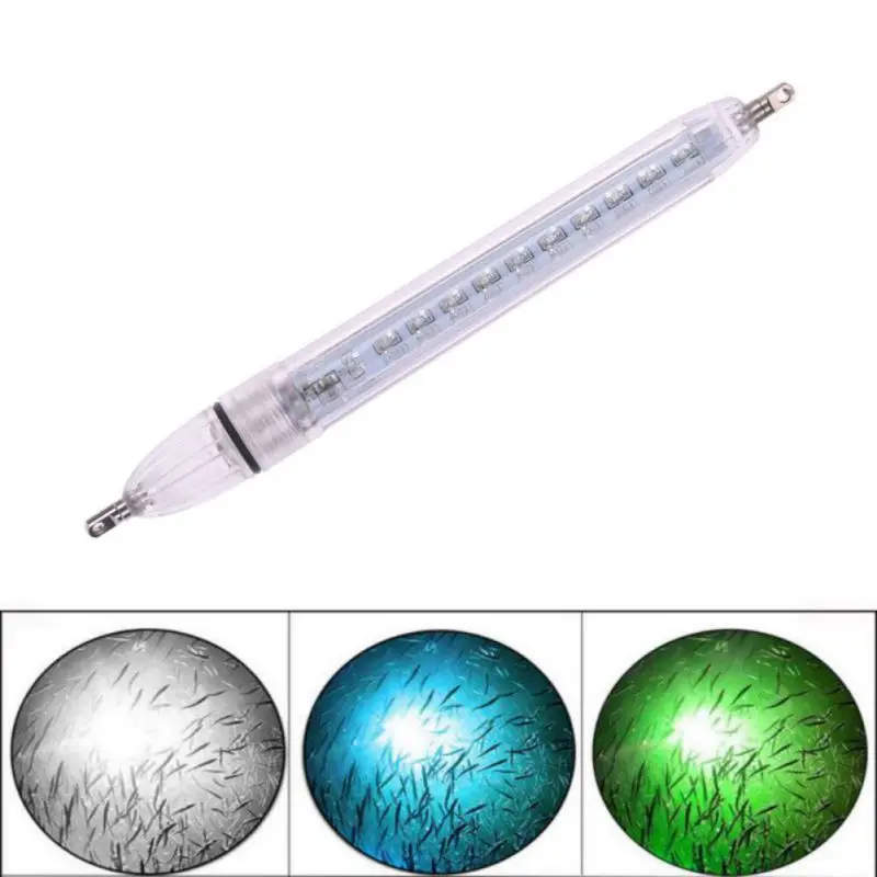 

Electronic Fishing Bait Alarm Sound LED Lights Indicator Fish Rod Alarm Clip Angling Tackle LED Underwater Night Fishing Light