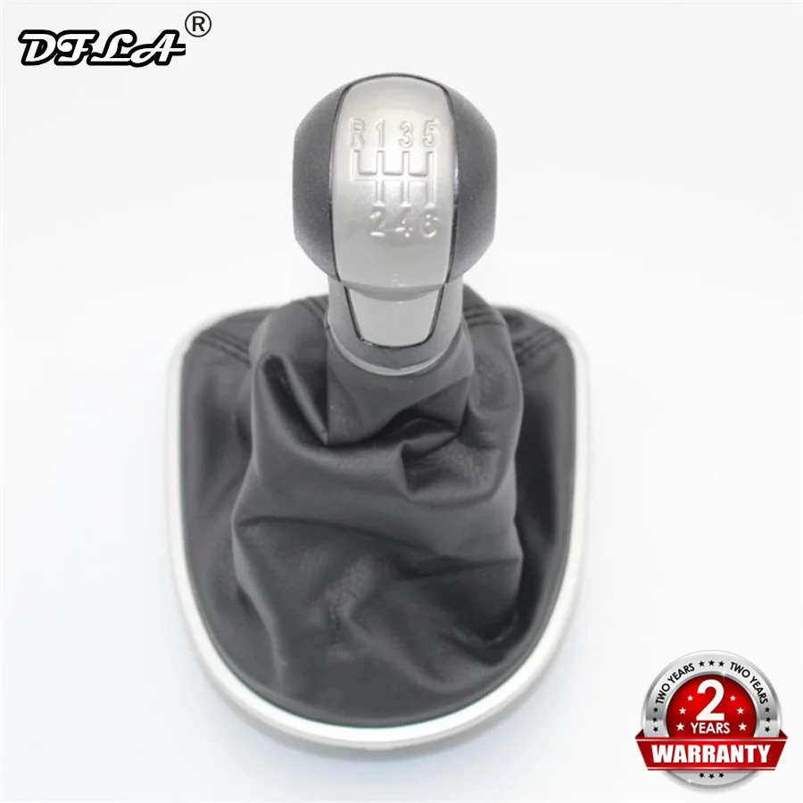 For Seat Leon 1P 2005 2006 2007 2008 2009 2010 2011 2012 Car-Stying 6 Speed Car Gear Stick Shift Knob With Leather Boot For Seat Leon 1P 2005 2006 2007 2008 2009 2010 2011 2012 Car-Stying 6 Speed Car Gear Stick Shift Knob With Leather Boot