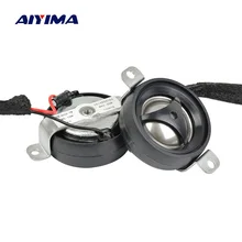 AIYIMA 2pcs 1inch Car Tweeter Audio Speaker 4ohm 20W Treble Loudspeaker for Car Stereo Auto Horn DIY aiyima 1pc 4inch audio portable speaker 8ohm 80w tweeter loudspeaker diy stage speaker horn treble home theater