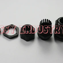 Нейлон кабельные вводы PG11 PG13.5 водонепроницаемый разъем белый и черный цвет