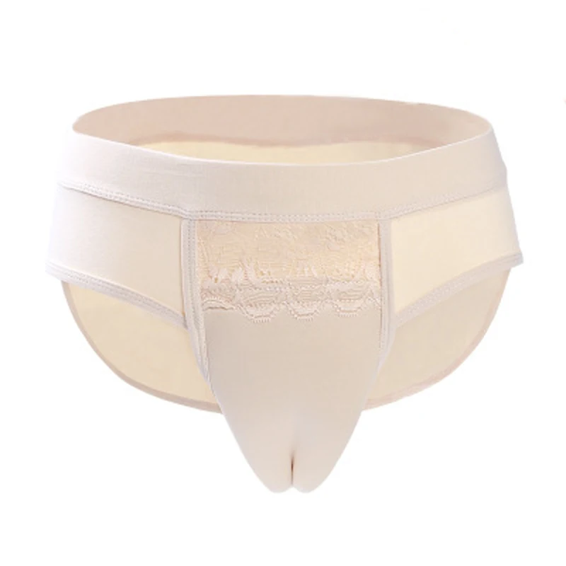 Men Hiding Gaff Panty Shaper Brief for Crossdressing Transgender