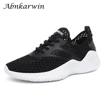 

men shoes sneakers running sports mens 2019 breathable women mesh zapatos deportivos for female light gym runing unisex 36-47