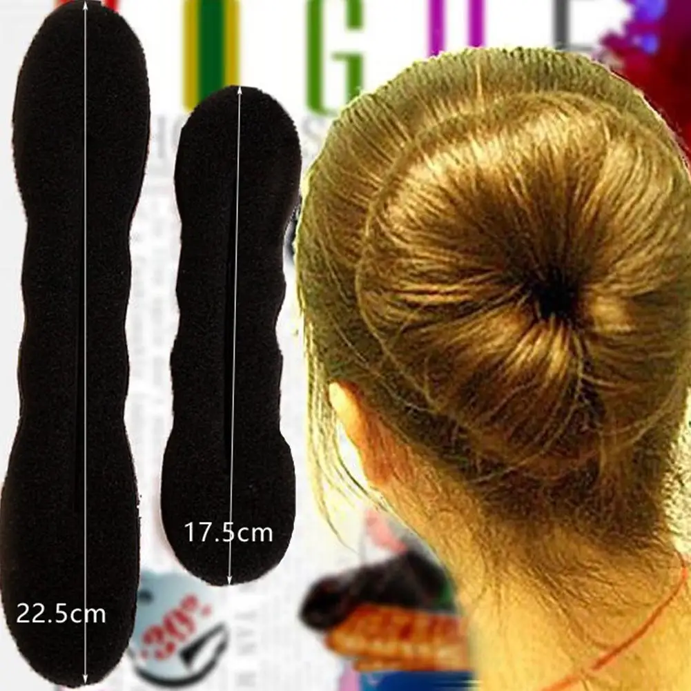 Зажимы для завивки волос Yfashion волшебная губка для волос инструмент для причесок-пучков производитель Скручивающиеся бигуди инструмент
