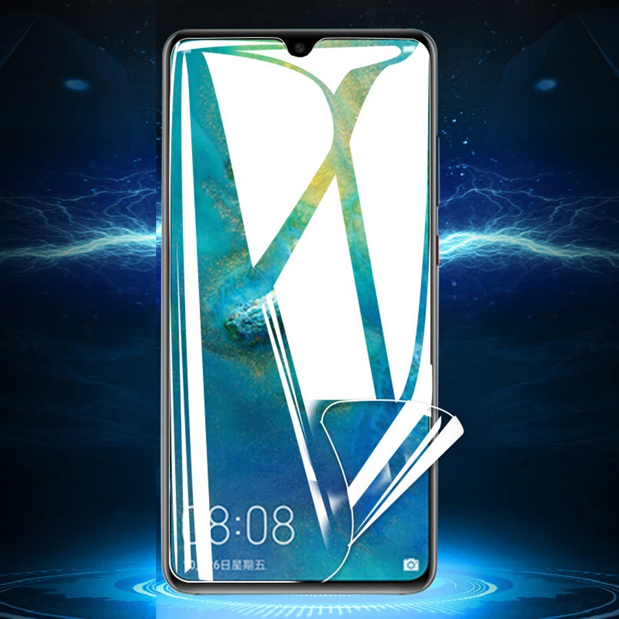 3D пленка Мягкий Силиконовый ТПУ для huawei mate 20 Lite Pro X защитная полное покрытие