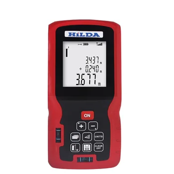 

40M Laser Distance Meter Digital Electronic Handheld Precision 1.5mm Rangefinder Tape Measure Portable Area/volume Tool