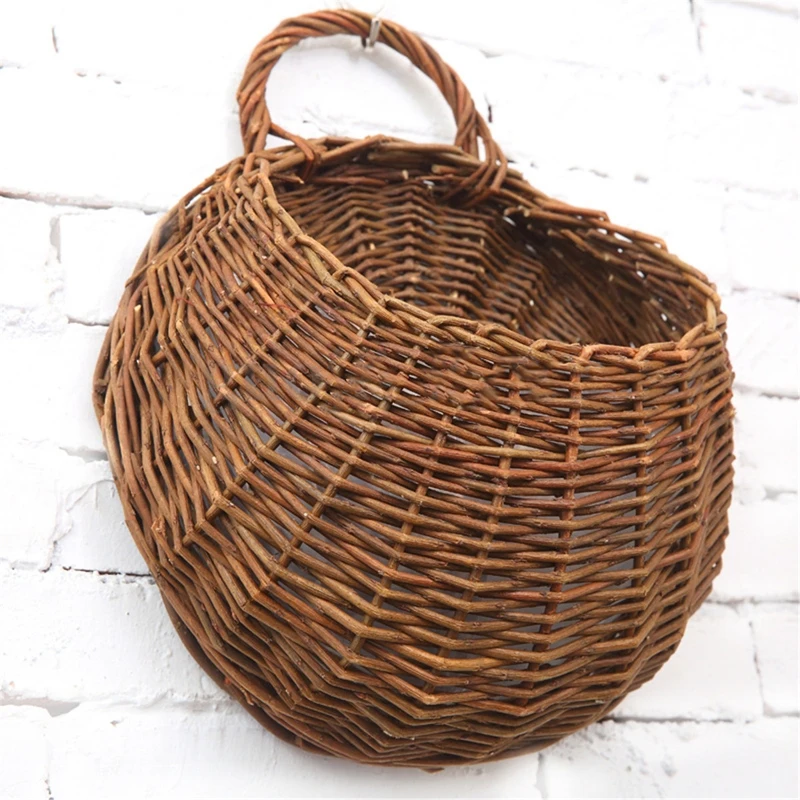 1PC Wall Hanging Flower Plant Basket For Garden Outdoor Indoor Holder Home Decor