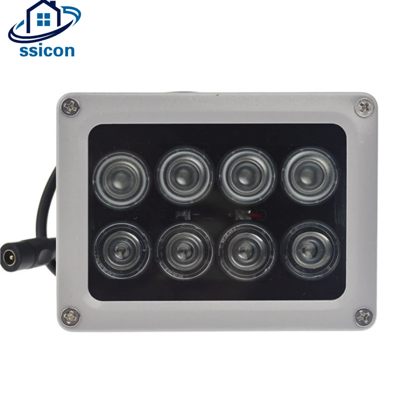 

Waterproof Security CCTV Camera Leds Outdoor 60M IR Infrared Lamp Illuminator With 8pcs IR Array LEDs CCTV Fill Light