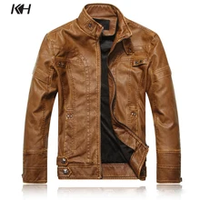 Высококачественная брендовая мужская кожаная куртка пальто мужской пиджак классический мотоцикл велосипед ковбойские кожаные куртки флисовые толстые пальто M-5XL