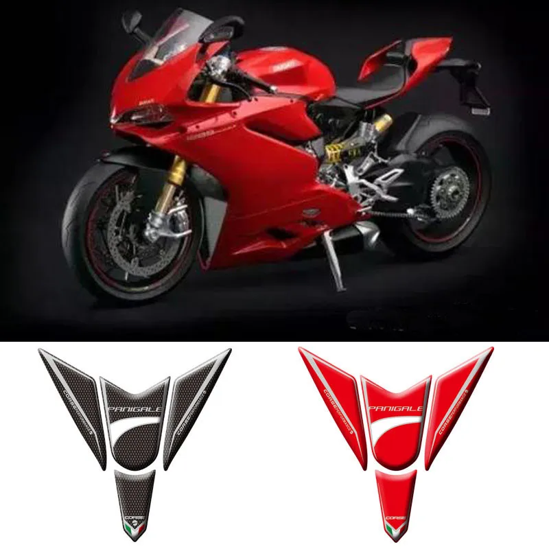 3D наклейки на бак топлива для мотоцикла Ducati Panigale 1299 S 959 2015 2016|Наклейки и стикеры| |