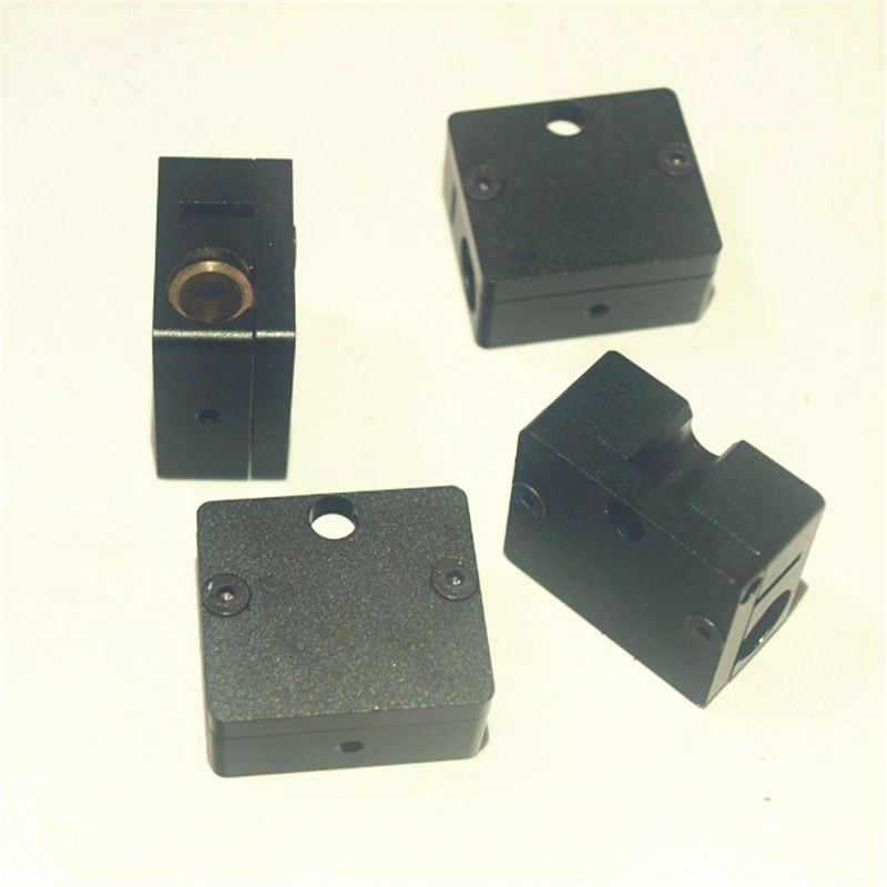 cheap SWMAKER Ultimaker 2 3D printer upgrade UM2 Ultimaker 2+ plus DIY aluminum metal sliding block kit+copper bush *4 +springs*4