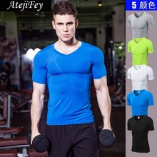 Майки Топы для бега спортивные мужские футболки для фитнеса одежда для футбола Powerlifting футболка быстросохнущая Спортивная футболка