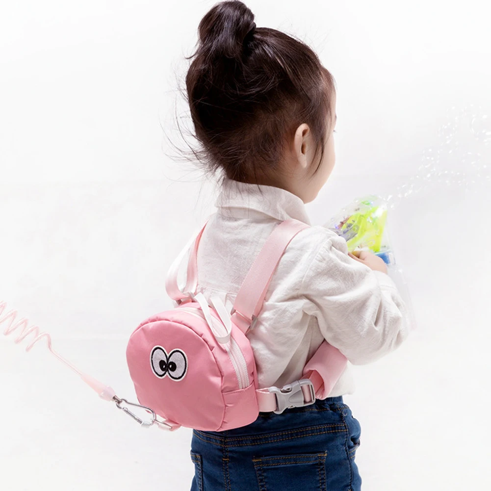 Поводок для прогулок для малышей Детские, защита от потери соединитель на запястье безопасный тяговый трос рюкзак для путешествий на открытом воздухе