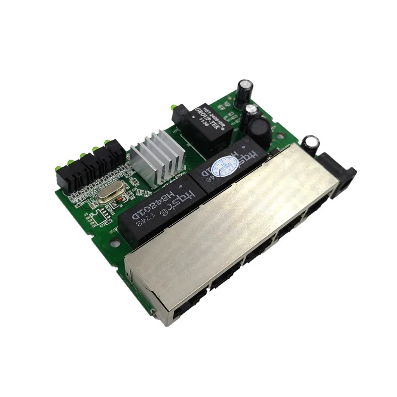 OEM 5 портовый гигабитный модуль-коммутатор дешевый сетевой модуль выключателя 10/100/1000 Мбит/с США ЕС plug switch lan combo