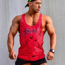 Горячий Поиск мужская майка износостойкий удобный жилет для йоги и бега фитнес тренажерный зал спортивный летний топ