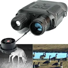 Цифровой Ночное видение бинокль для Охота 7x31 с 2 дюймов TFT ЖК-дисплей HD инфракрасная камера видеокамера 1300ft/400 м диапазон обзора