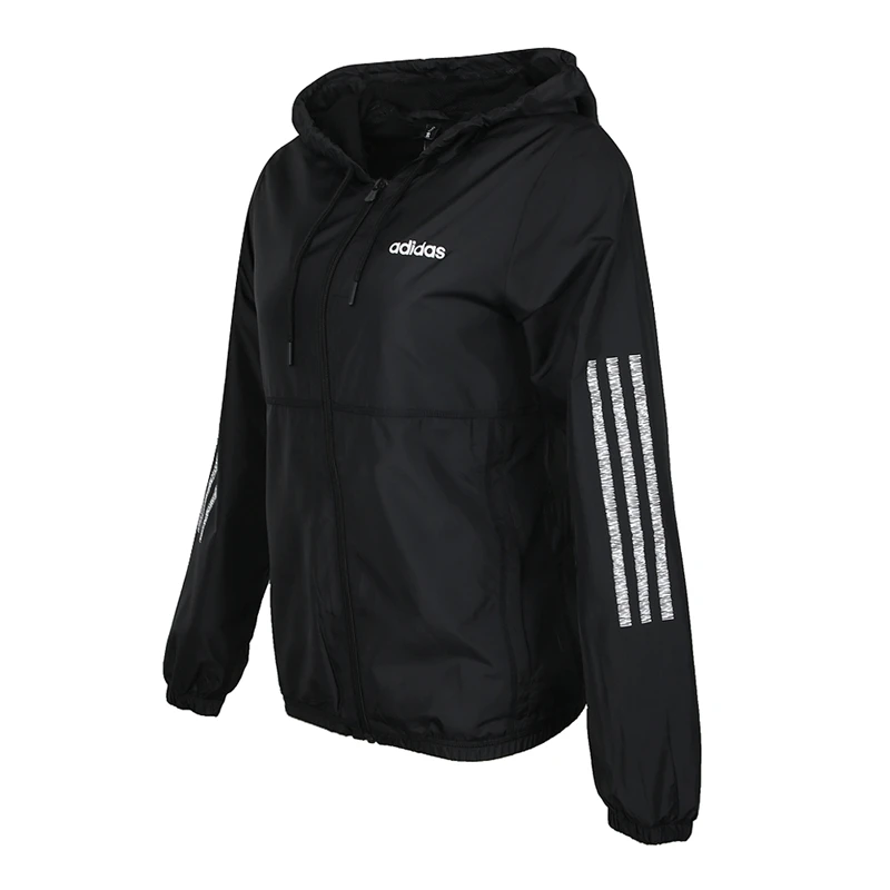 Женская спортивная куртка с капюшоном Adidas NEO W CE 3S WB новинка 2019|Беговые куртки| |