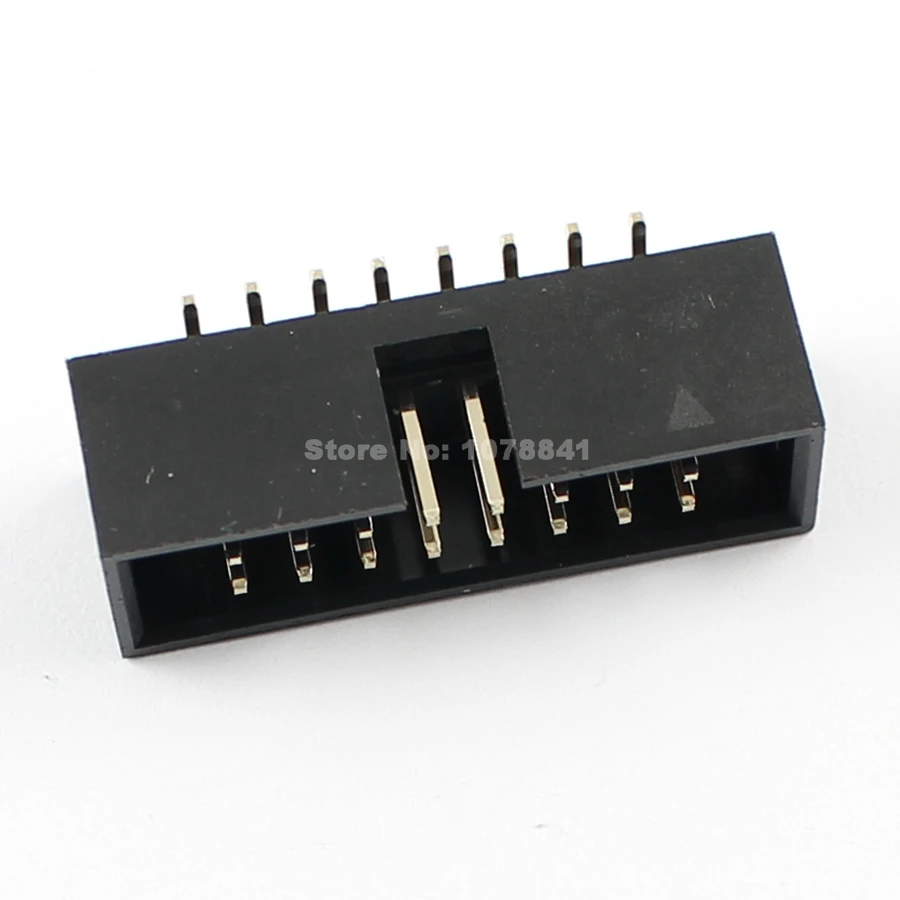 100 шт. в партии 2 54 мм Шаг 2x8 Pin 16 SMT SMD Штекерный кожух IDC коробка разъем|connector