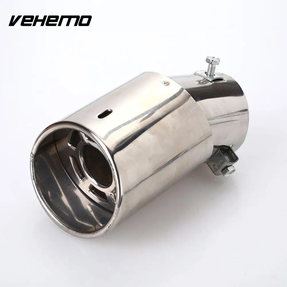 Vehemo Diameter 63 86mm Muffler Tip Pipe Car Tail Pipe Car Accessory