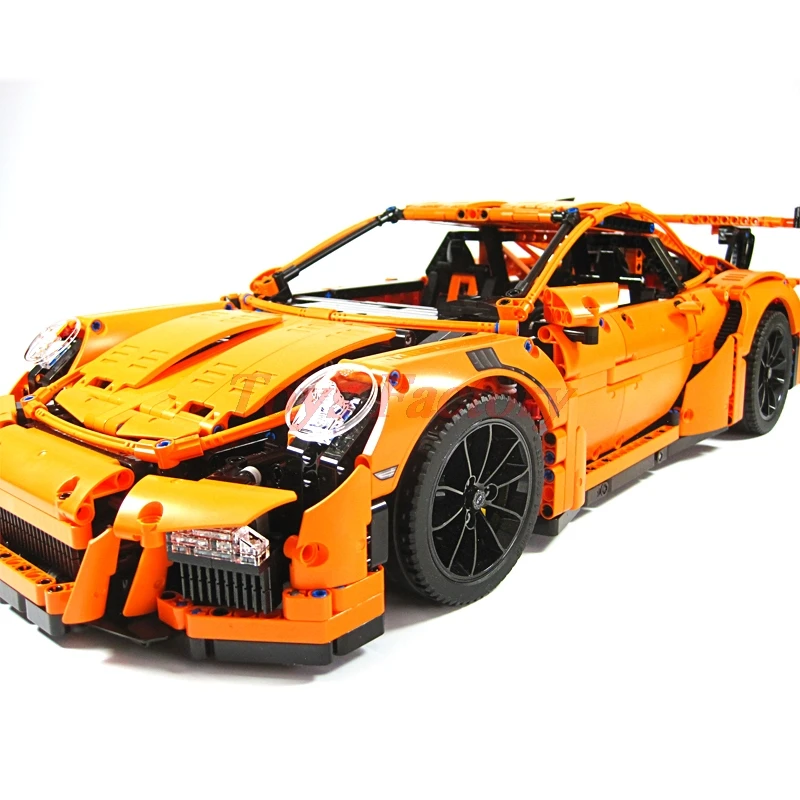 LEPIN Technic 20087 20001 20001B 20086 Sports Race Car Model Building Kits Blocks Bricks Toy Compatible 42083 42056 MOC-16915