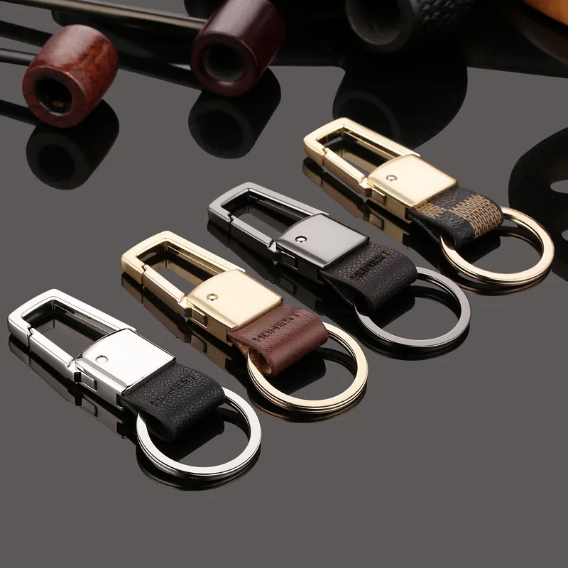 Luxury Metal and Leather Volkswagen Car Keyfob Keyring Keychain Gifts
