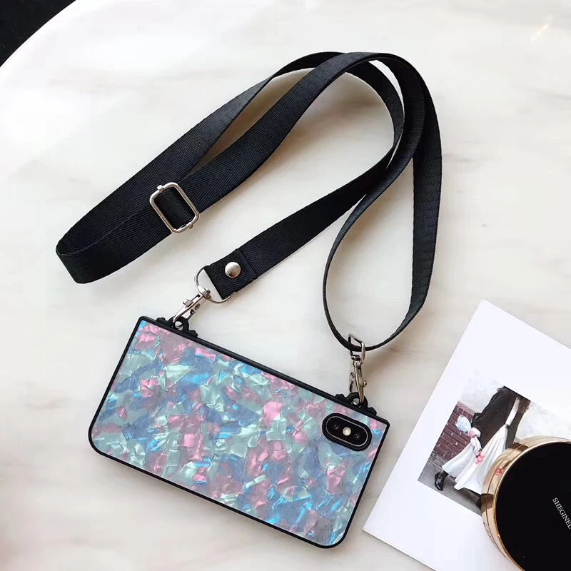 Чехол для iPhone SE 2020 Xs Max Xr X Bling ракушка Мягкий силиконовый чехол телефона 6 6s 7 8 Plus