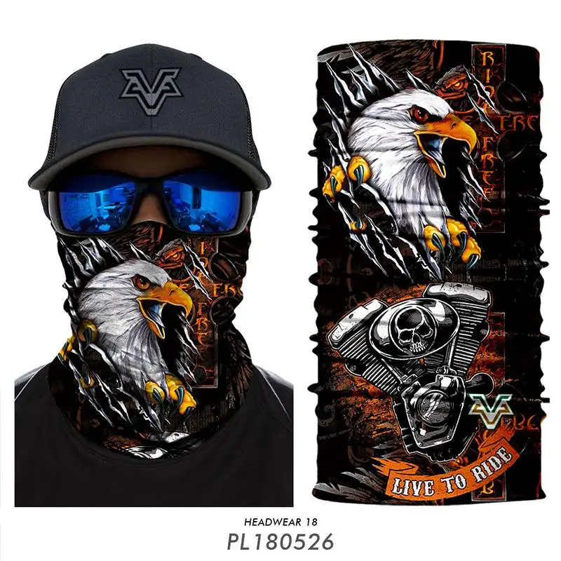 3D мотоцикл Ciclismo шеи Gaiter Harley Banana Valentino Rossi 46 маска для лица повязка на голову для прогулок на открытом воздухе тушь для ресниц шарф маска банданы