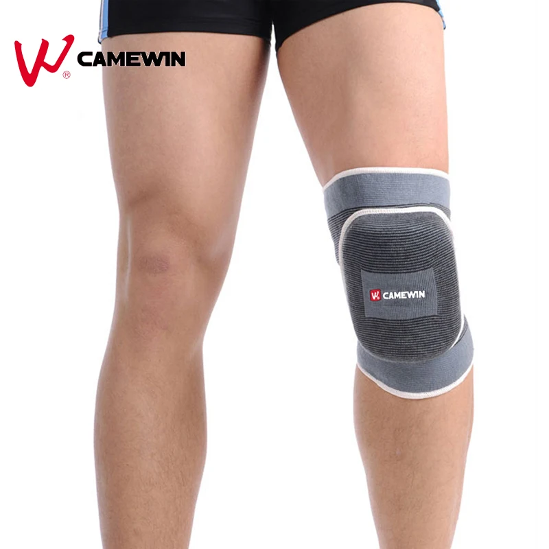 

Thicker Sponge Sports Knee Pad Protect Support 1 Piece CAMEWIN High Elasticity Volleyball Dancing Kneeling Knee Protect Guard