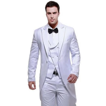 

Burgundy Mens Suits One Button Groom Tuxedos Peaked Lapel Wedding Suits Groomsmen Prom Formal Men Suit ( jacket+Pants+tie)