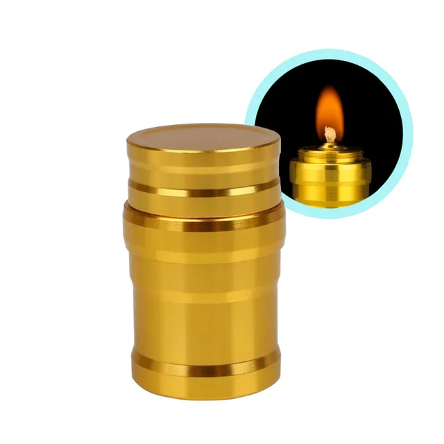 US $3.49 1PC Portable Metal Mini Alcohol Lamp Heating Liquid Stoves Outdoor survival Camping Hiking Travel (
