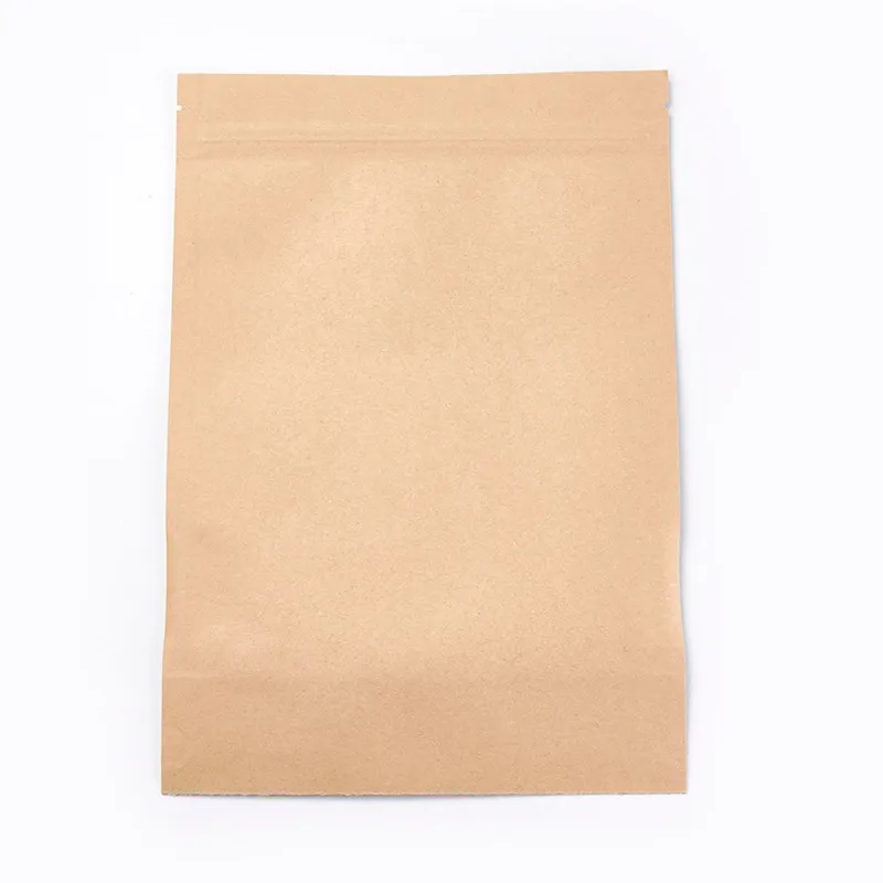 Pandahall 25 шт 26x18 см BurlyWood Kraft Бумага сумка на молнии, подставка для бумаги до пакеты с окошком для показ хранилища ювелирных украшений Упаковка