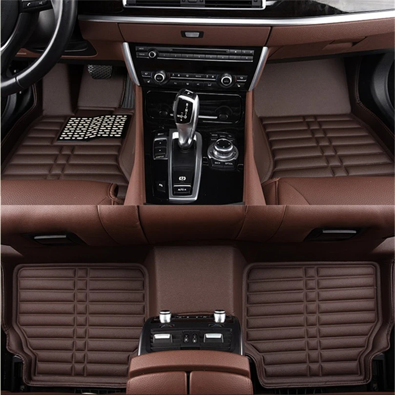 

Auto Floor Mats For BMW 4 Series Gran Coup F36 420 428 430 2014-2017 Foot Mat High Quality Water Proof Clean Solid Color Mats