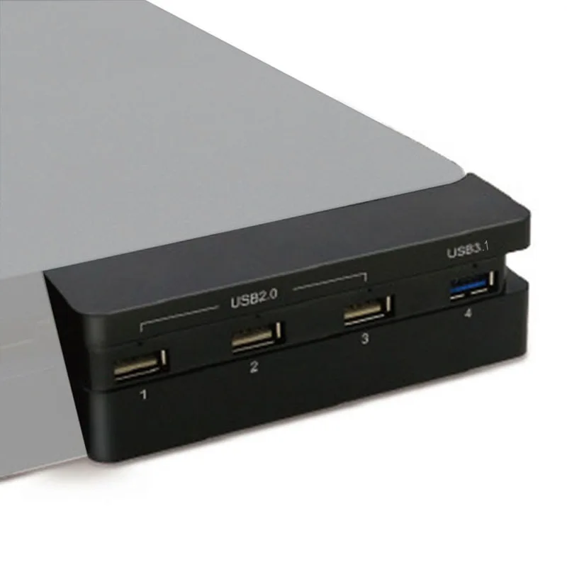 PS4 Slim аксессуары Play Station 4 Slim консоль usb-хаб 3,1 высокая скорость и 2,0 USB порт расширение USB адаптер для Playstation 4 Slim