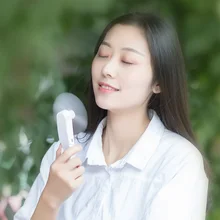 USB карманный складной веер Электрический переносные вентиляторы бытовая техника Настольный Электрический домашний офис ручной вентилятор