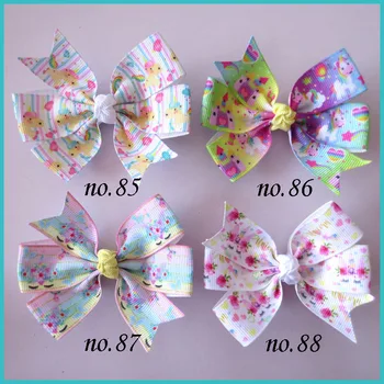 

200 BLESSING Good Girl 3.25" Abby Hair Bow Clip Unicorn Accessories Wholesale