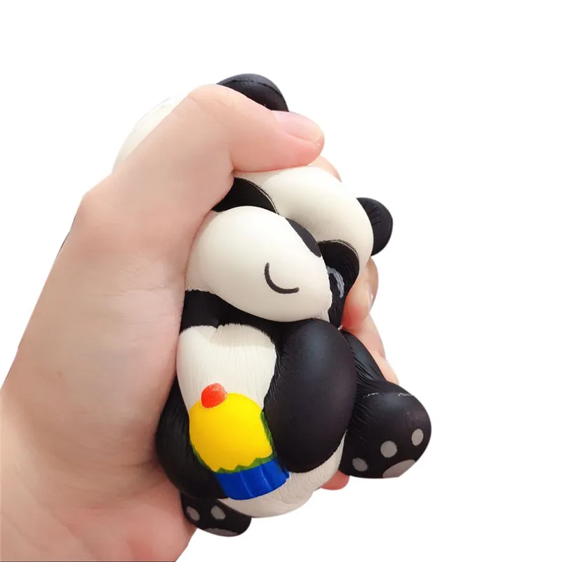 1 шт.. антистресс SquishiesJumbo Милая панда душистый медленный рост детские игрушки куклы подарок забавная игрушка для снятия стресса для детей A1