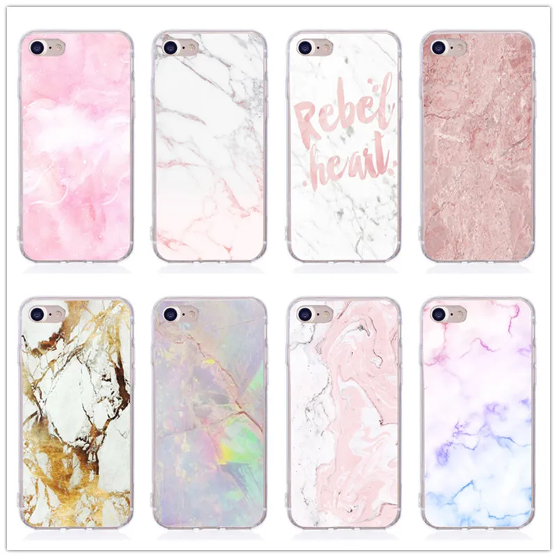 SICOOTE Rock Silicone Luxury Marble Case For Iphone 7 TPU Cover 8 Plus X 6 SE 5 Coque Fundas Capa |