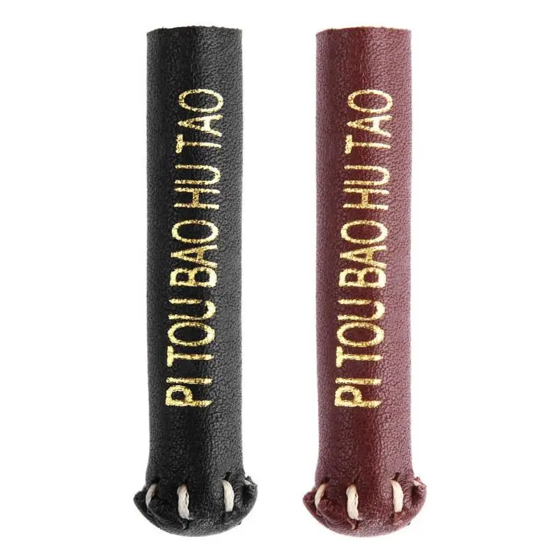 

Professional Snooker Cue Tip Cover Table Game Leather Protector Sleeve Fit for Stick Snooker Billiard Accessories